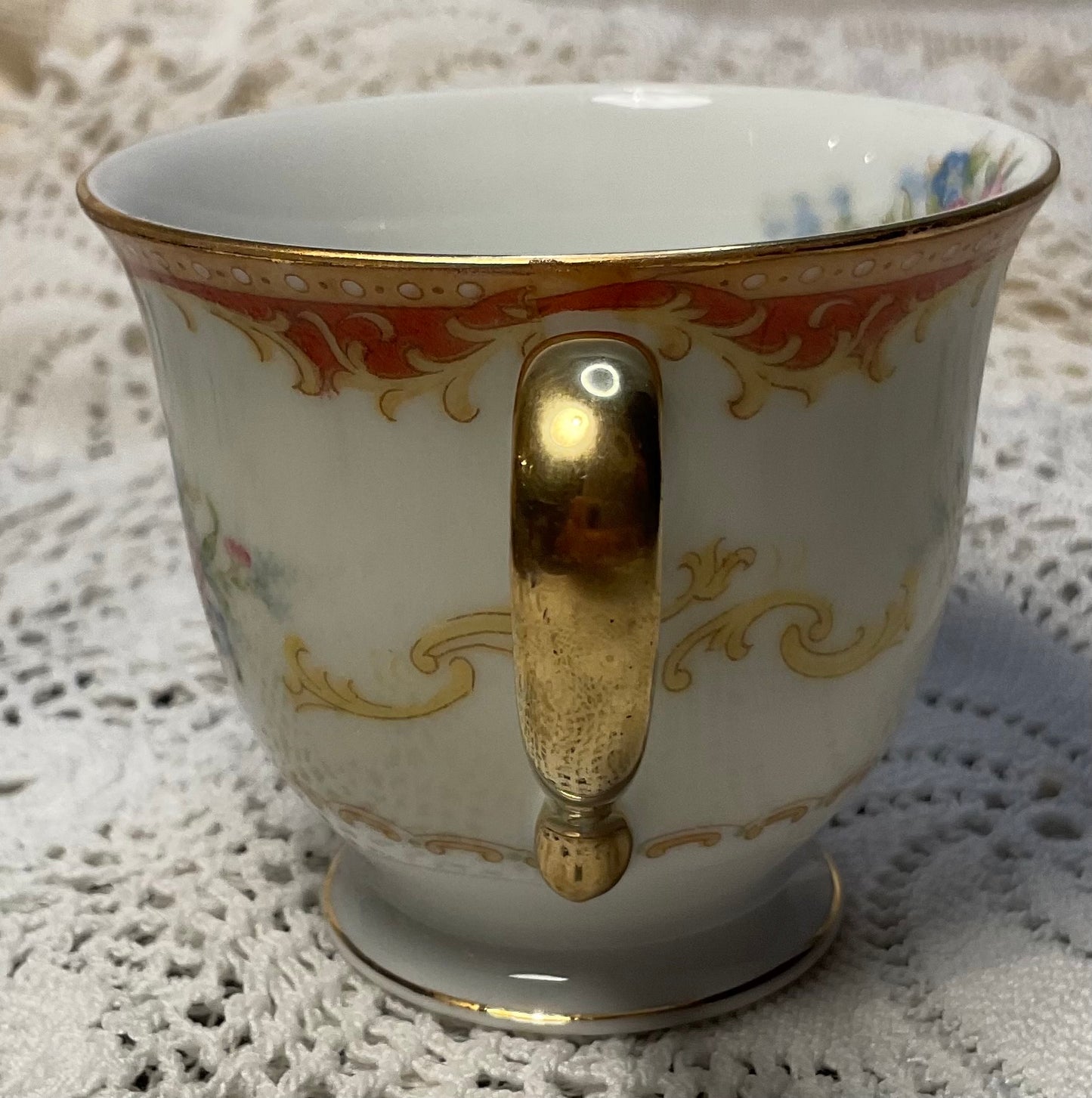 Noritake "Fiesta" Demitasse Cup & Saucer