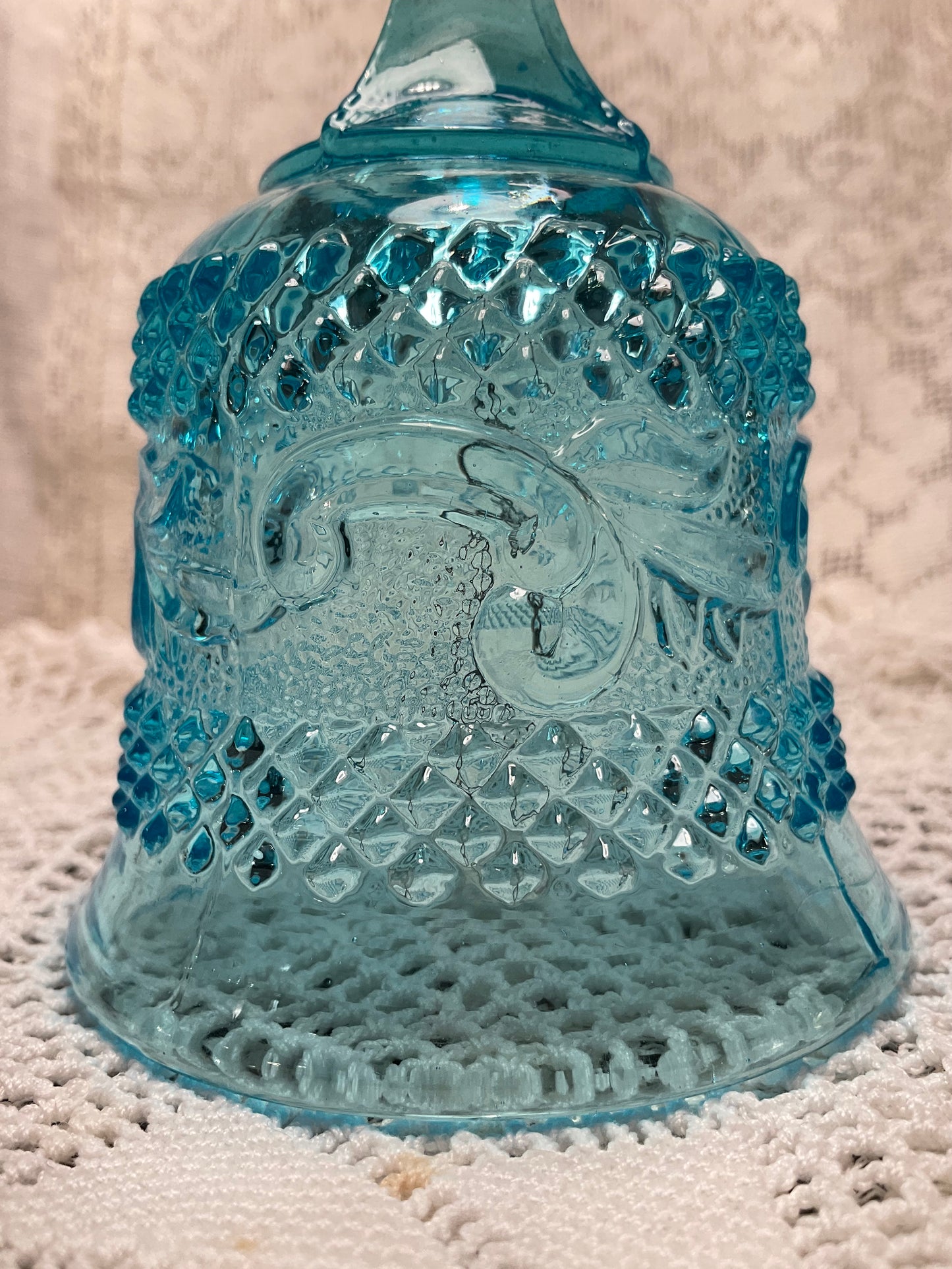 Italian Blue Glass Bell