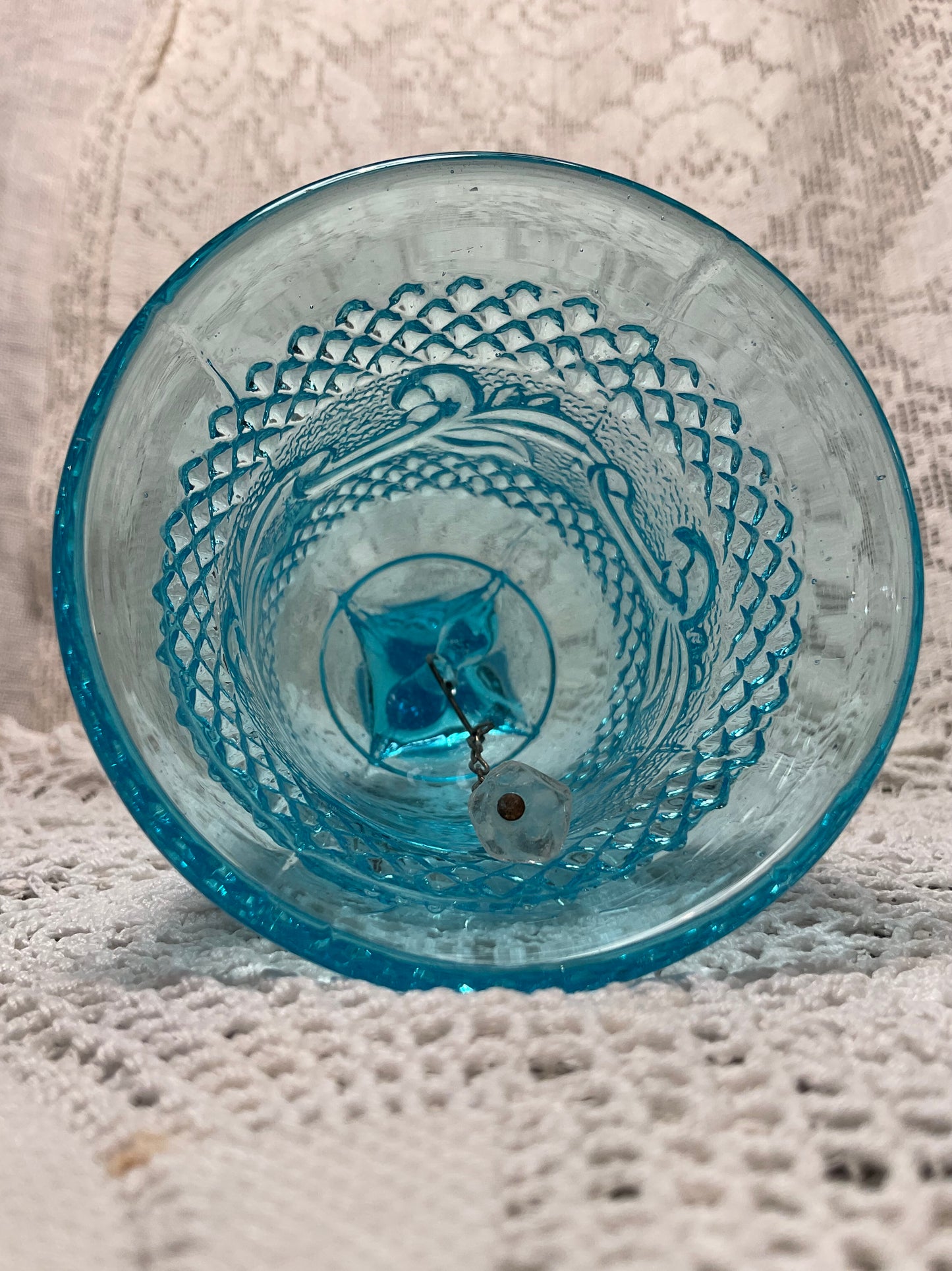 Italian Blue Glass Bell