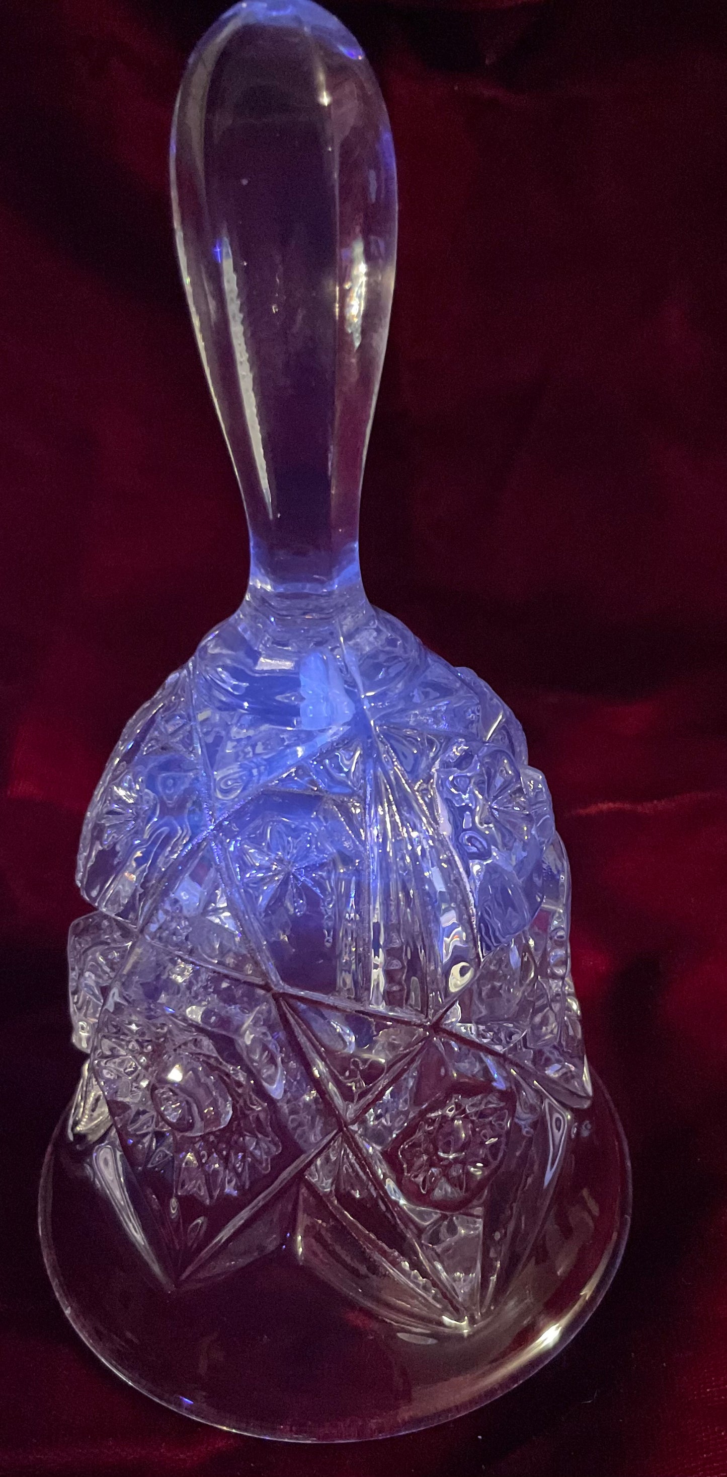 Clear Glass Bell by Imperial Glass