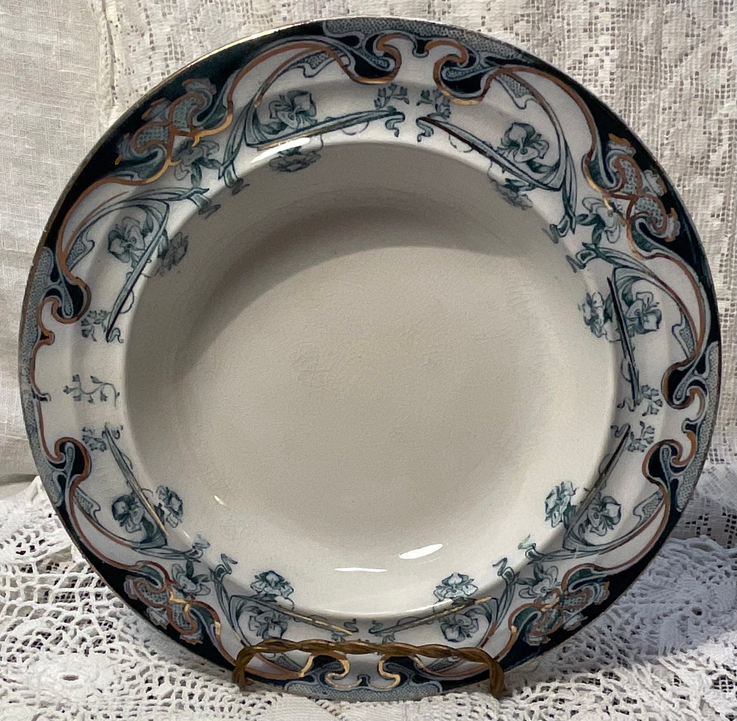 "Iris" Royal Staffordshire Salad Bowl