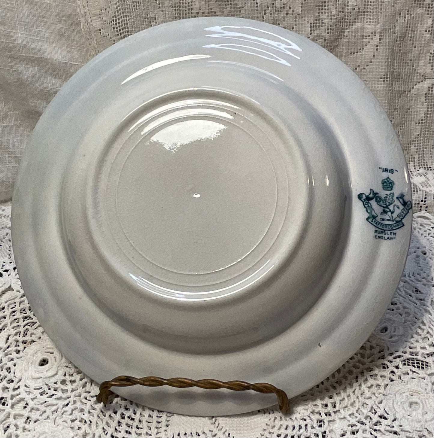 "Iris" Royal Staffordshire Salad Bowl