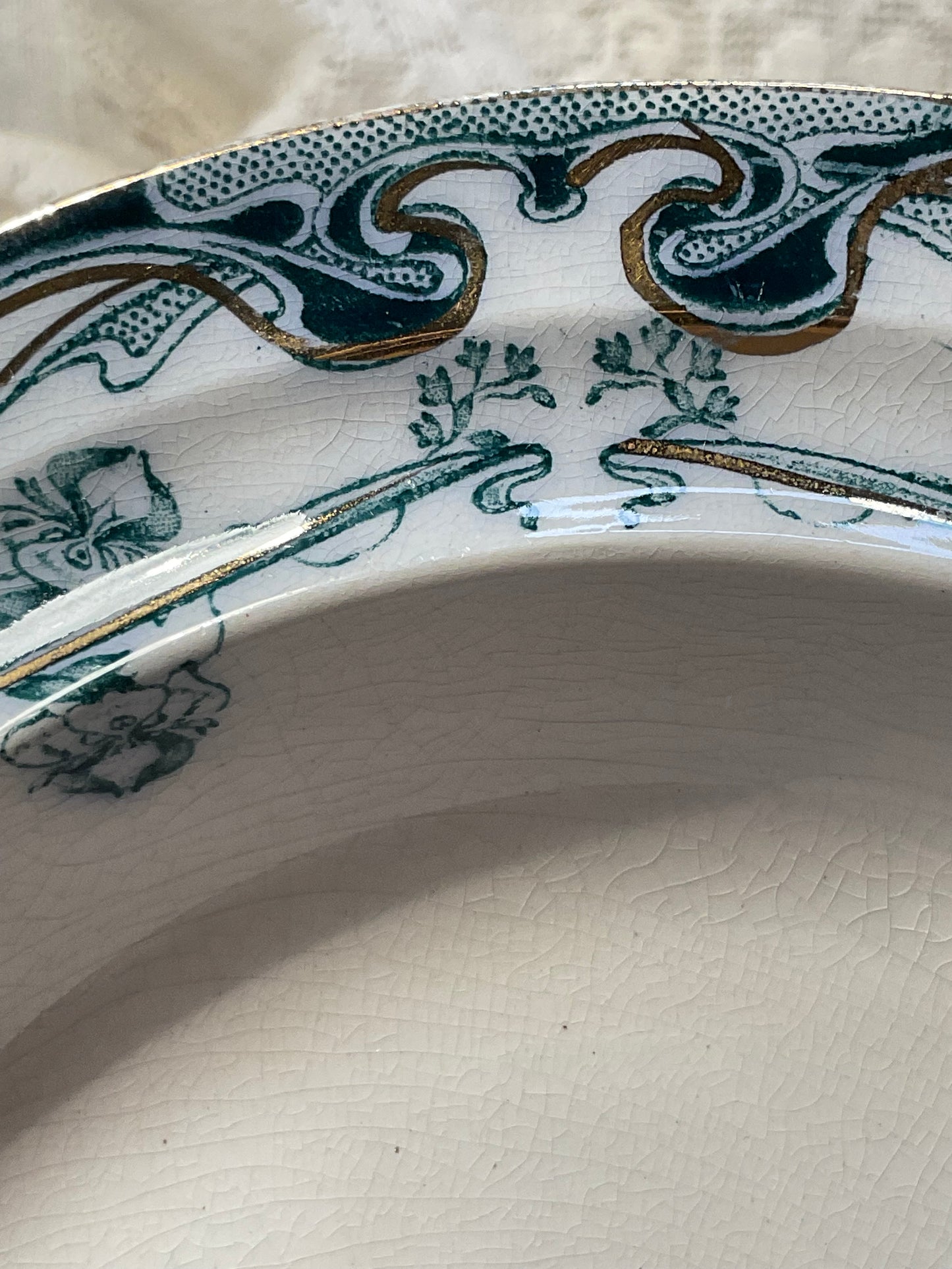 "Iris" Royal Staffordshire Salad Bowl