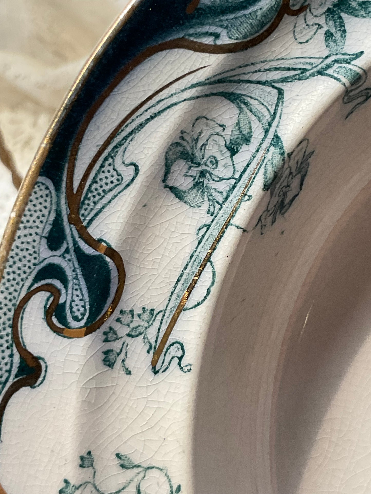 "Iris" Royal Staffordshire Salad Bowl